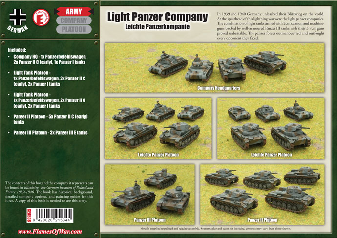 German Light Panzer Company