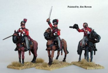 Mounted British Colonels - Metal