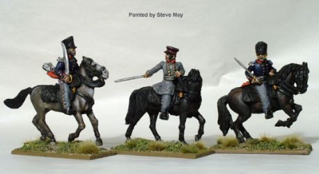 Mounted Field Officers - Metal