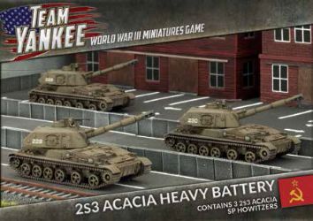 USSR ACACIA Heavy SP Howitzer Battery (x3)