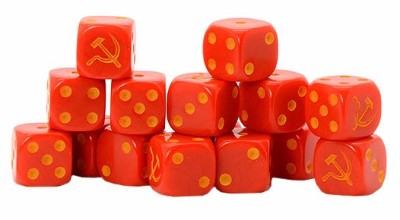 Soviet Union D6 Dice (16)