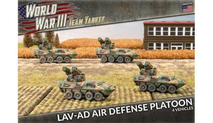 LAV-AD Air Defense Platoon (Plastic)