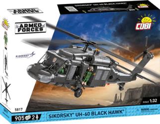 Sikorsky Black Hawk 893 KL. helicopter brick model