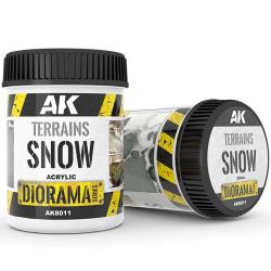 AK Diorama: Terrains Snow - 250ml (Acrylic)