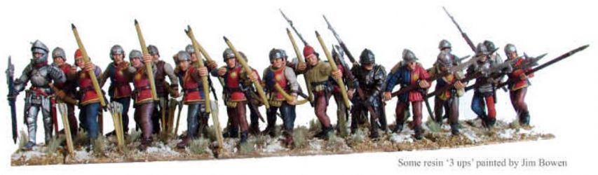 Perry Miniatures Wars of the Roses Infantry 1455-1487