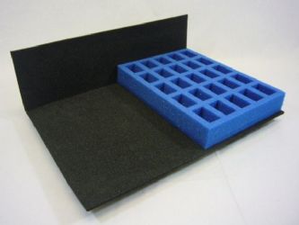 M3H - Half-size - Infantry tray (33% depth of std. Multicase)