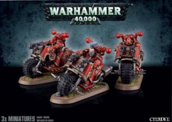 Chaos Marine Bikers