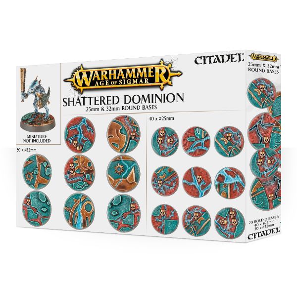 Shattered Dominion 25mm & 32mm Round Bases