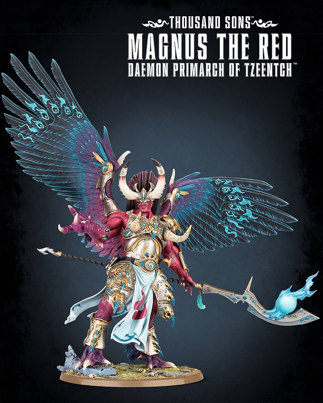 Magnus The Red Daemon Primarch of Tzeentch