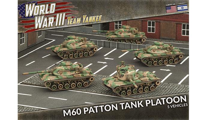  M60 Patton Tank Platoon (Plastic)