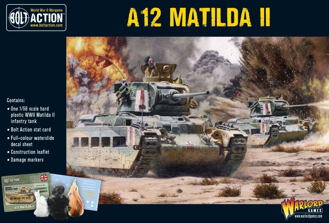 A12 Matilda II Infantry Tank (plastic)