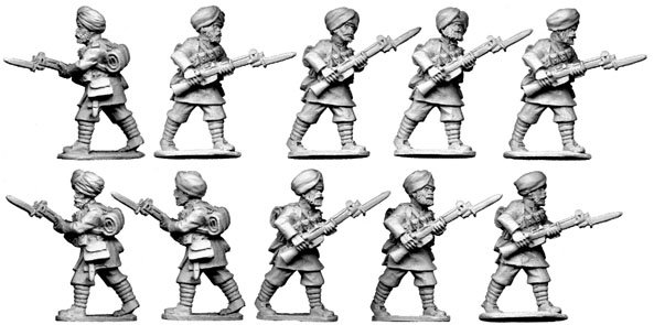 PM VCAB032 Sikh Infantry Command I - BADGER GAMES