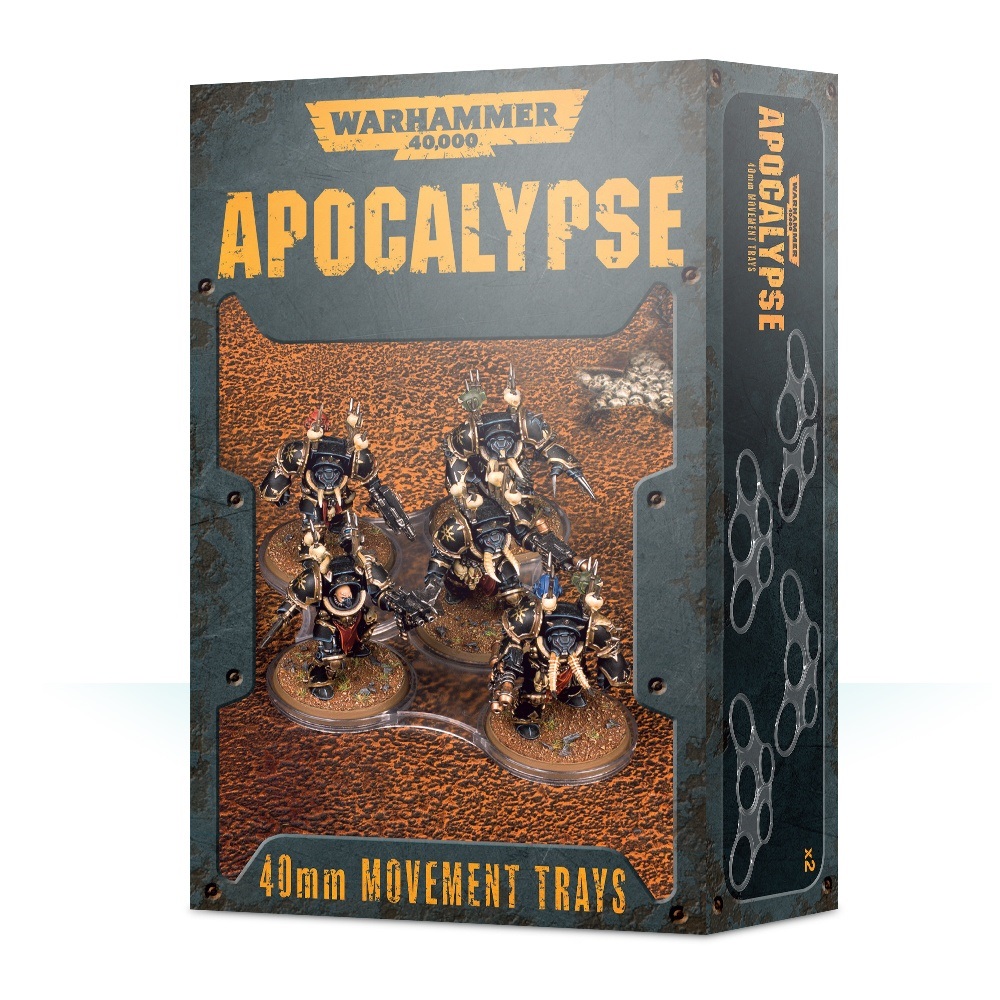 Wh40k Apocalypse Movement Trays (40mm)