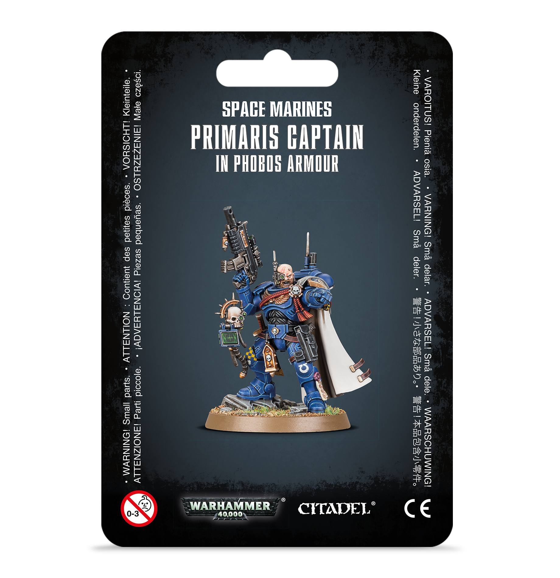 Primaris Captain in Phobos Armour