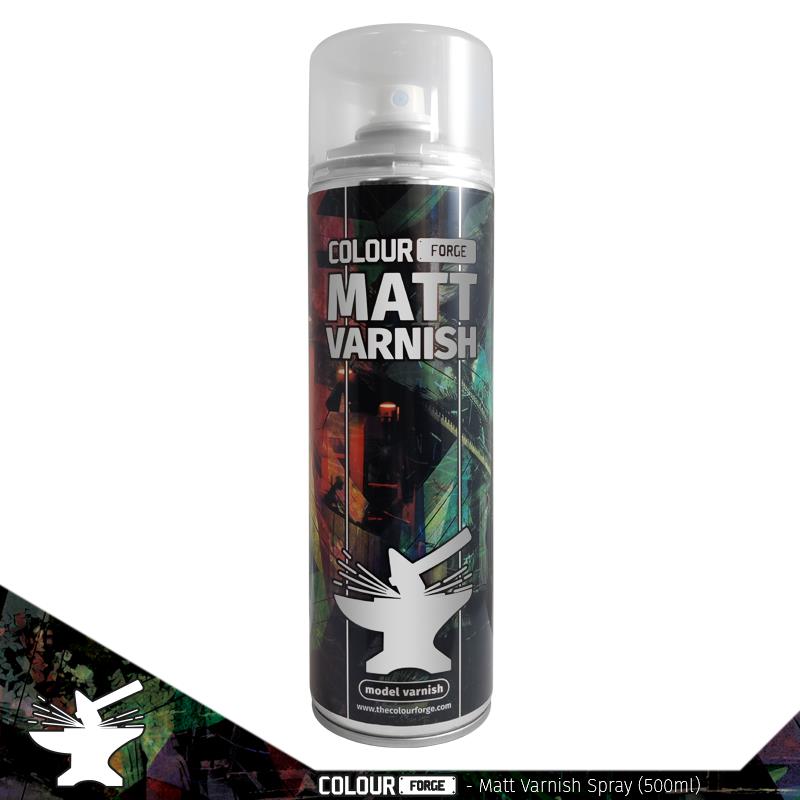 Colour Forge Matt Varnish Spray (500ml)