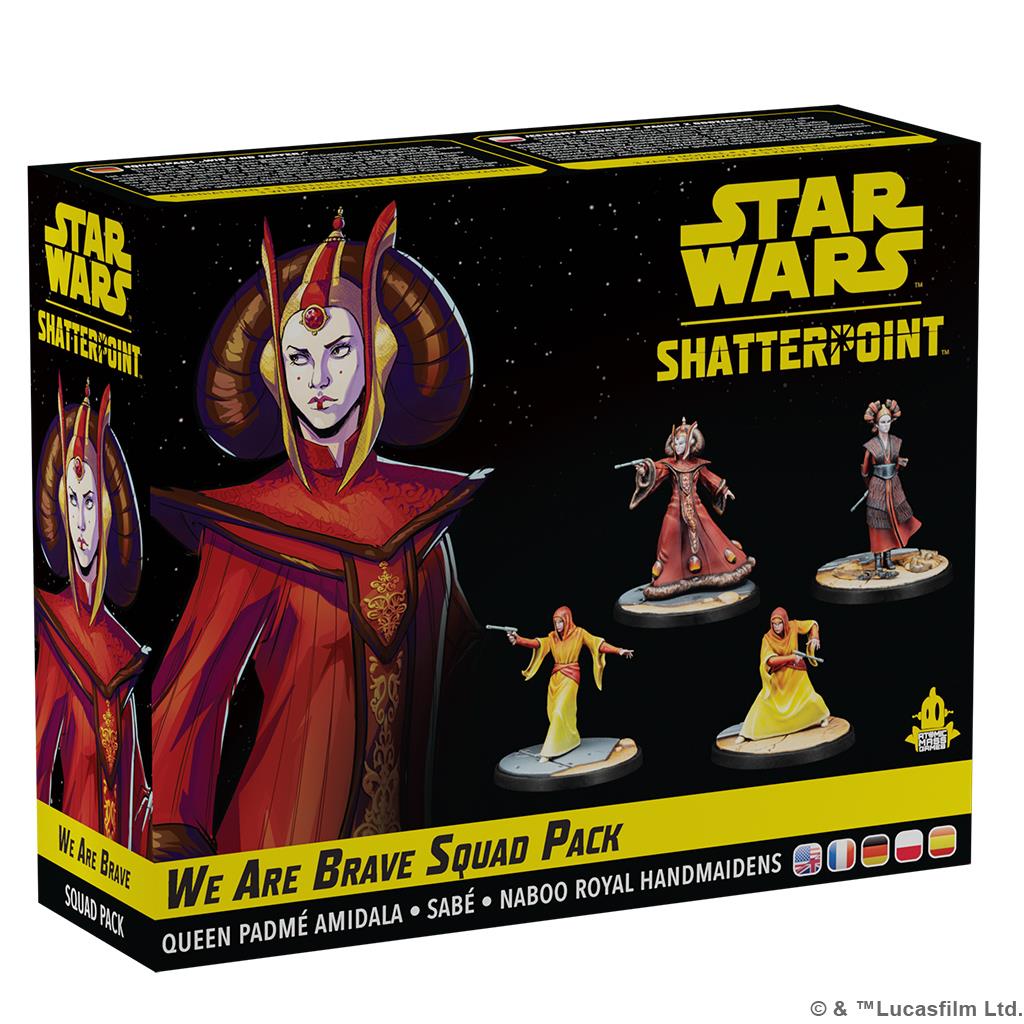 Star Wars Shatterpoint: We Are Brave (Padme Amidala) Squad Pack