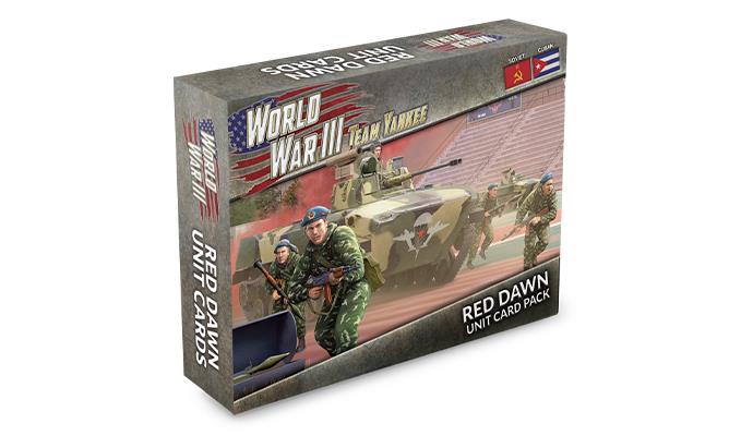 Red Dawn Unit Card Pack