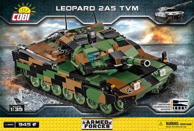 LEOPARD 2A5 TVM (Test Bed) brick tank model 