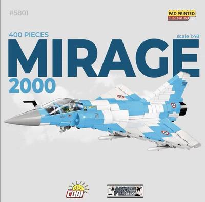 Dassault Mirage 2000 brick plane model
