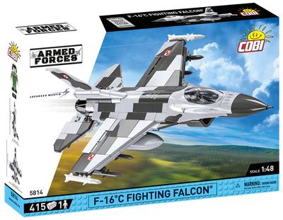 F-16C Fighting Falcon (Polish Version) brick plane model