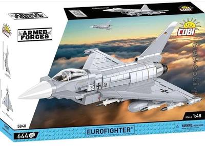 Eurofighter Typhoon (Germany) brick plane model