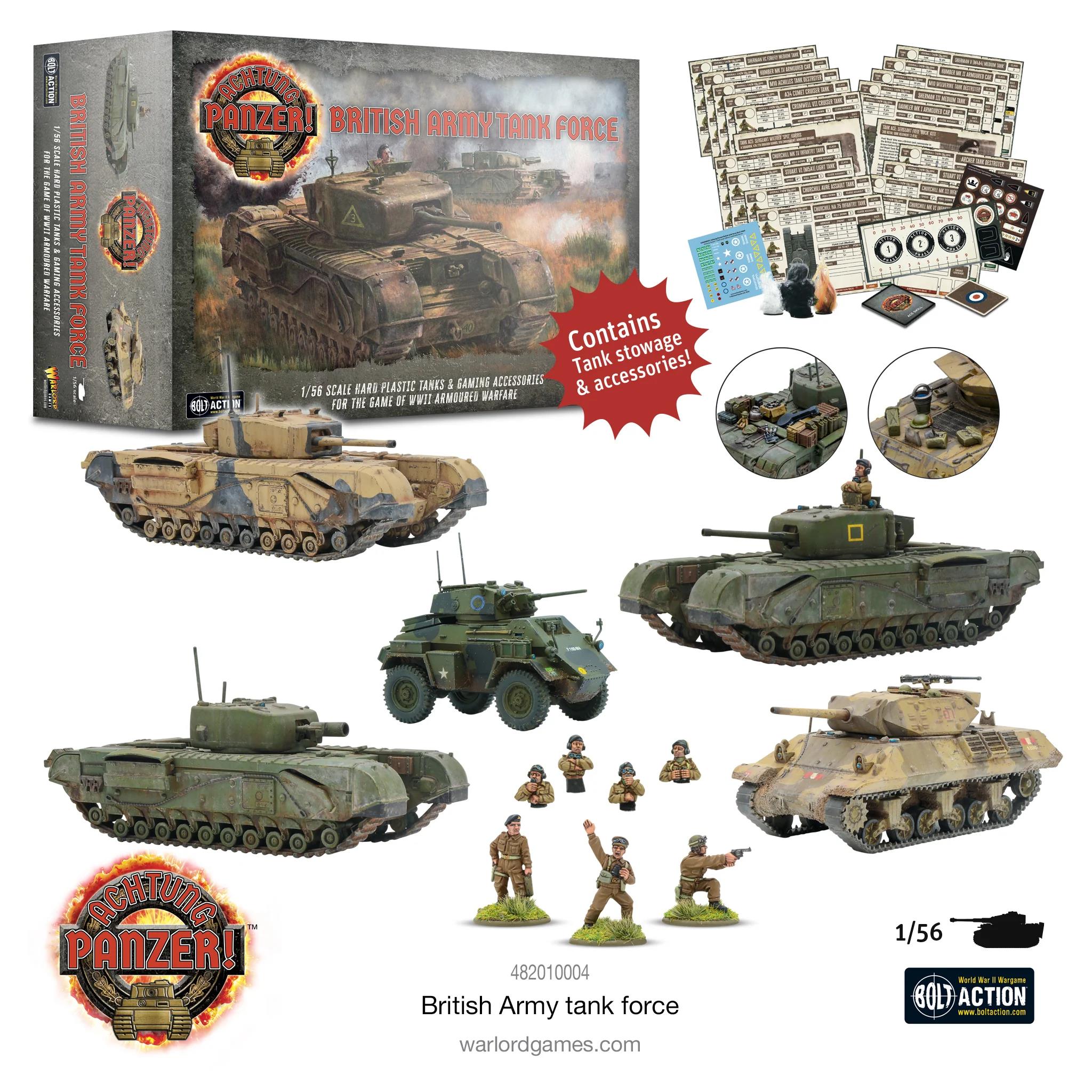 Achtung Panzer: British Army Tank Force