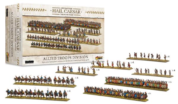 Hail Caesar Epic Battles (Punic Wars): Allied Troops Division
