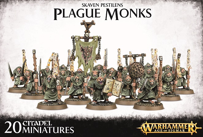 Skaven Pestilens Plague Monks