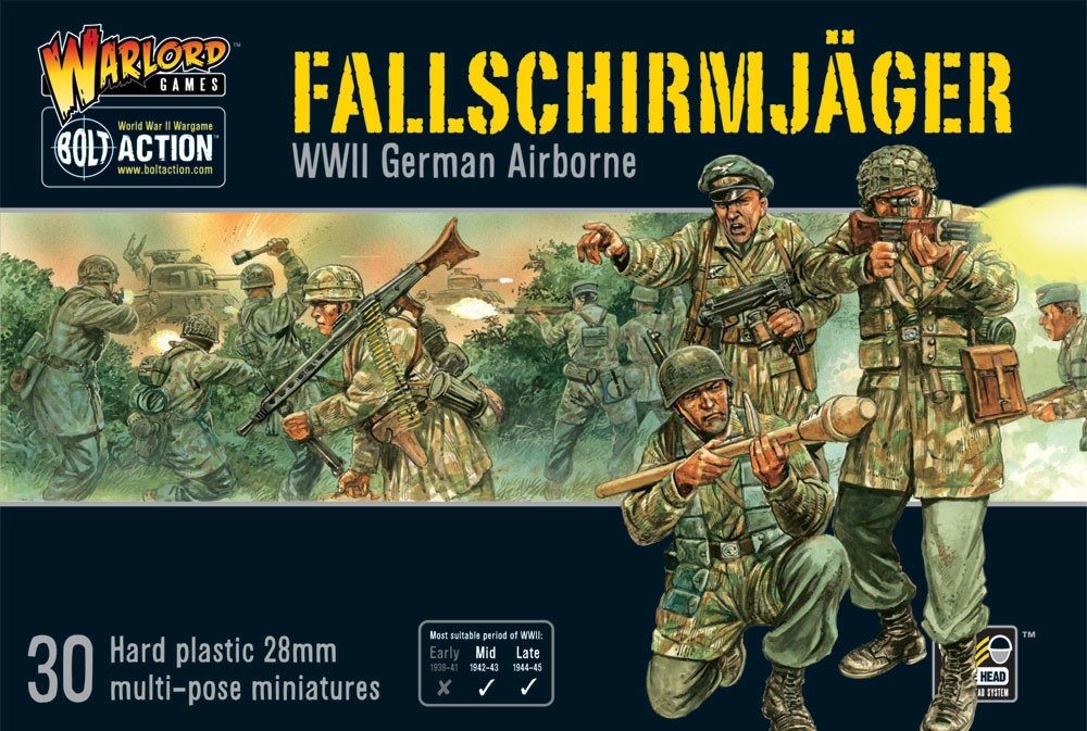 Fallschirmjager (plastic box) 