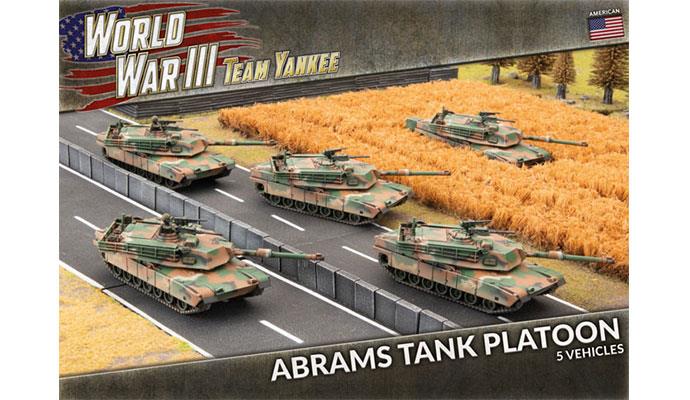 Abrams Tank Platoon (plastic)