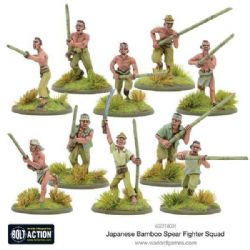 Japanese Bamboo Spear Fighter squad