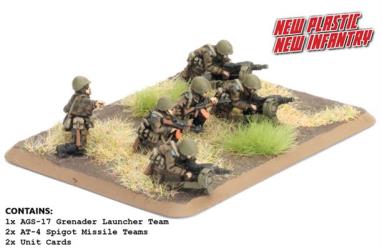 USSR Motor Rifle Heavy Weapons Platoon (plastic)