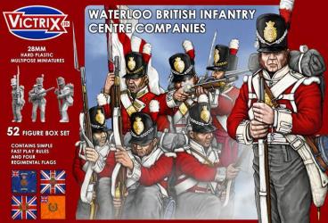 Waterloo British Infantry Centre Companies