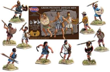 Greek Peltasts, Javelin Men and Slingers