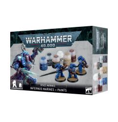 Space Marine: Infernus Marines & Paints set