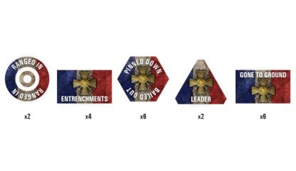 Great War - French Token Set