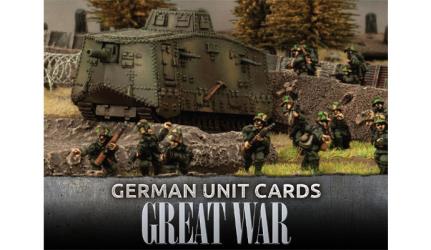 Great War - German Unit Cards (x63 Cards)