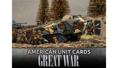 Great War - American Unit Cards (x75 Cards)