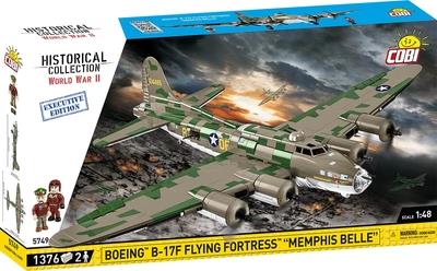 Boeing B17 Flying Fortress Memphis Belle brick plane model 