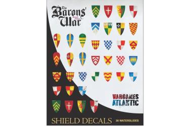 Barons War Shield Decals (Knights 01)