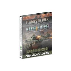 Blitzkrieg British Command Cards (x27 Cards) - Limited Edition