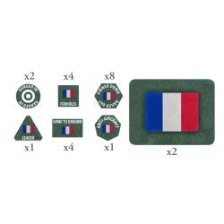 French EW Tokens (x20) and Objectives (x2)