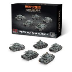 German Panzer 38(t) Platoon (x5 Plastic)
