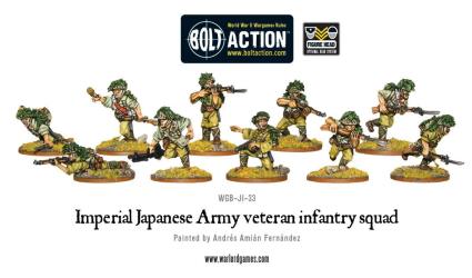 Japanese Veteran Infantry Squad