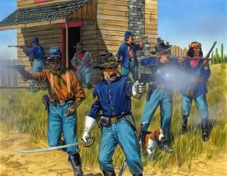 US Cavalry/Buffalo Soldiers Plastic Box Set
