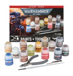 Warhammer 40000: Paints and Tools set (2026)
