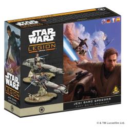 Star Wars: Legion - Jedi General on BARC Speeder