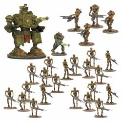 Konflikt 47 British Commonwealth Automated Battalion starter srmy