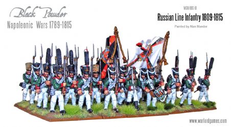 Napoleonic Russian Line Infantry 1809-14