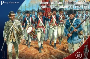 American War of Independence Continental Infantry 1776-1783